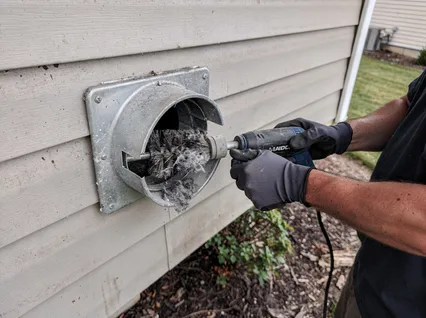 Residential Dryer Vent Cleaning in Trumbull Center