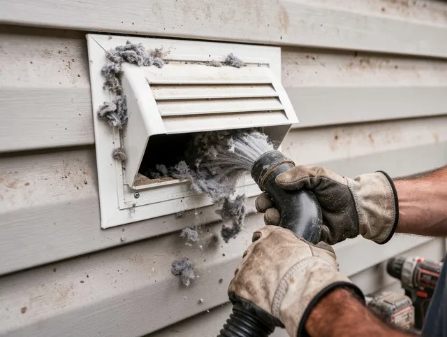 Professional dryer vent cleaning by Trumbull Center Dryer Vent Cleaning in Trumbull Center