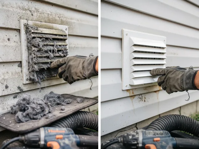 Residential dryer vent cleaning by Trumbull Center Dryer Vent Cleaning in Trumbull Center